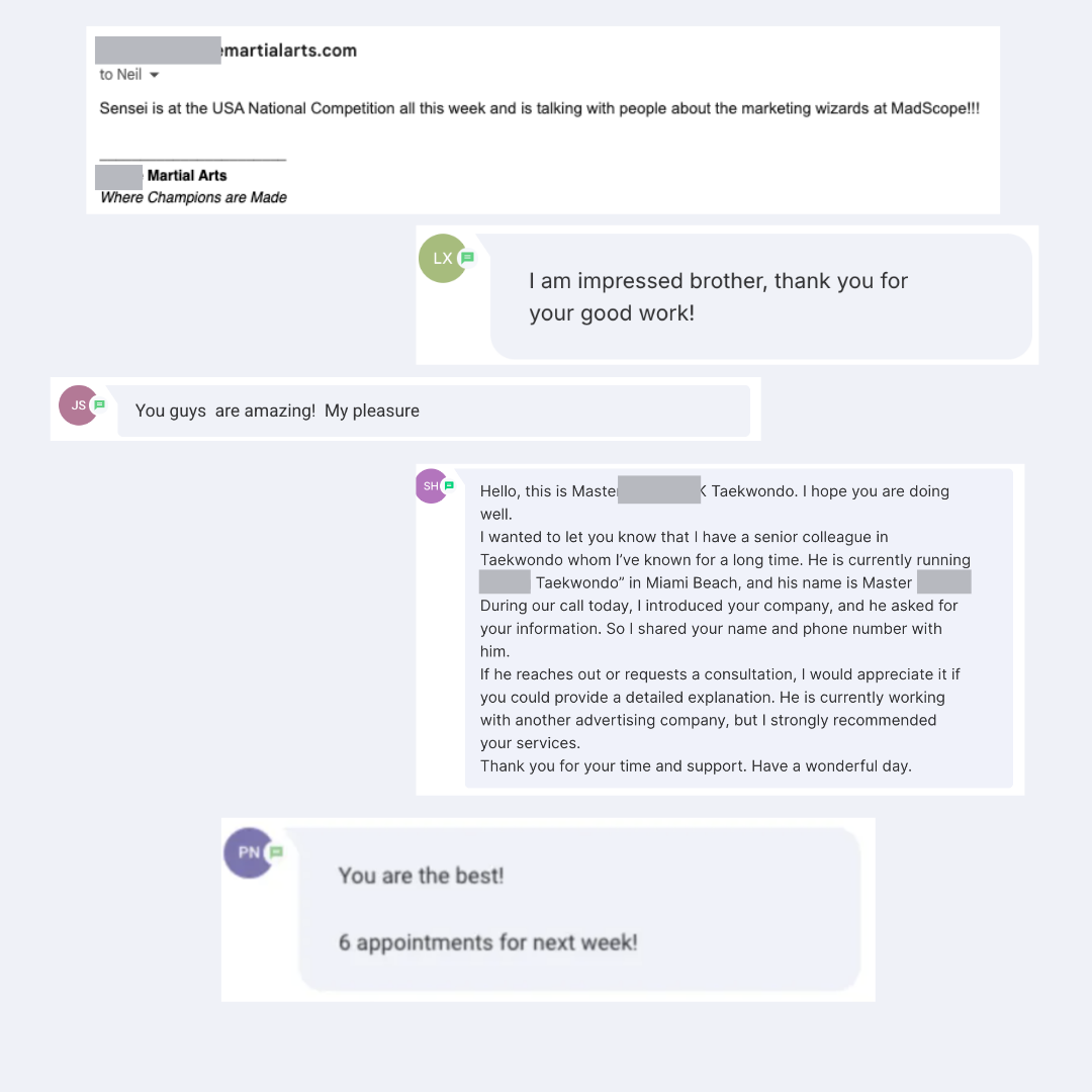 School owner testimonial