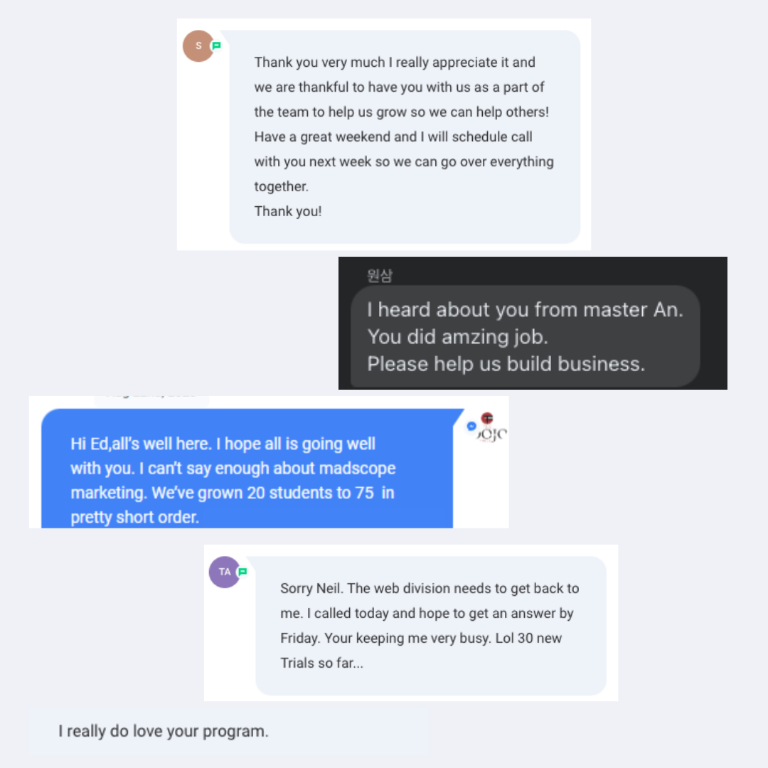 School owner testimonial