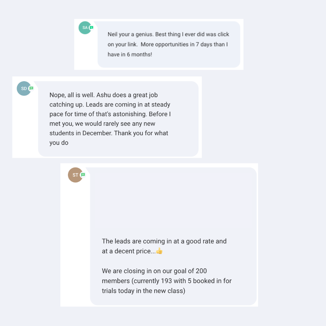 School owner testimonial