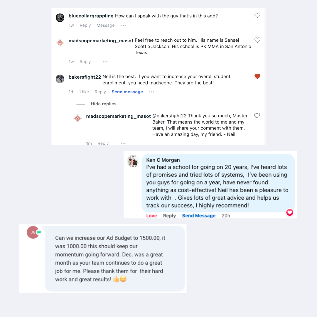 School owner testimonial