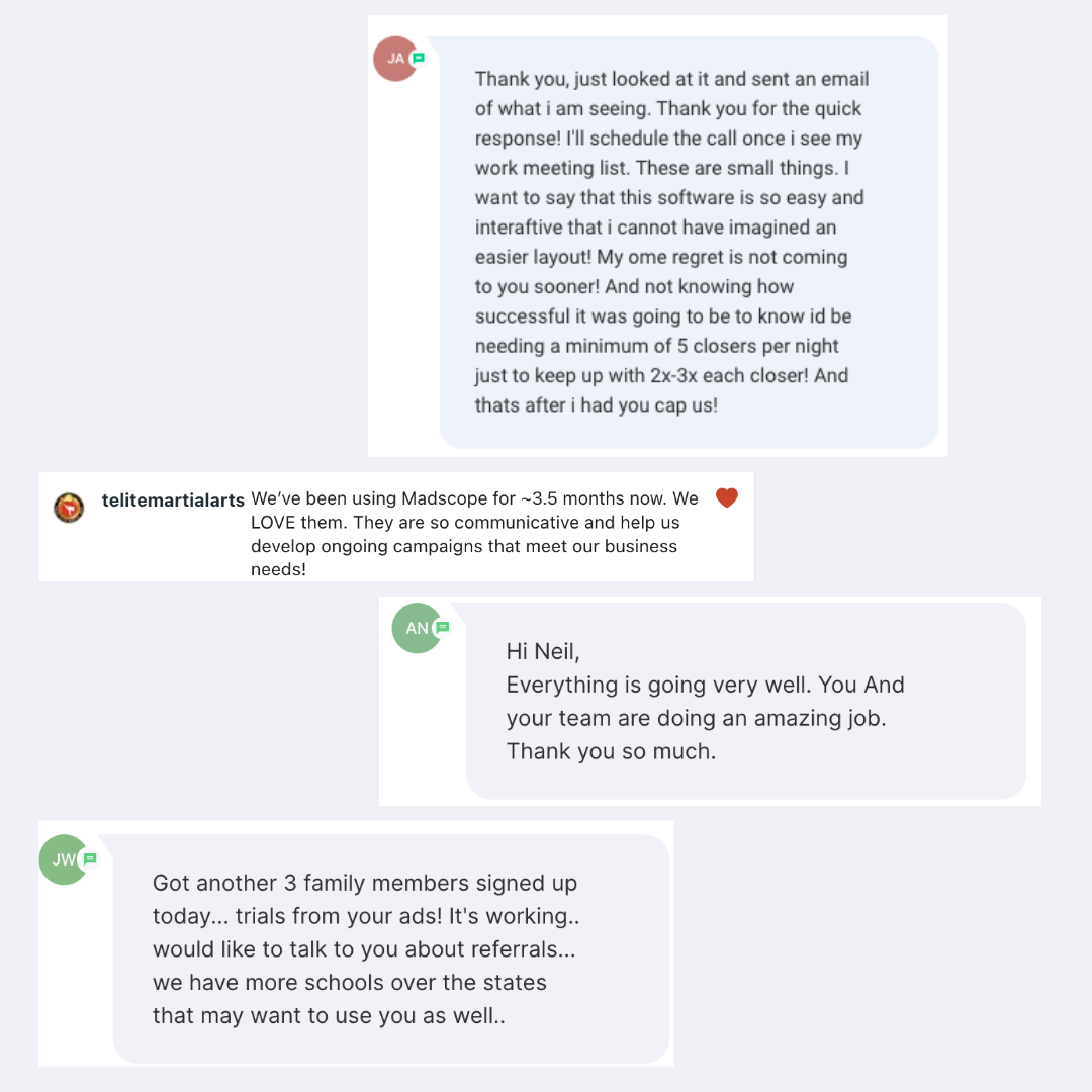 School owner testimonial