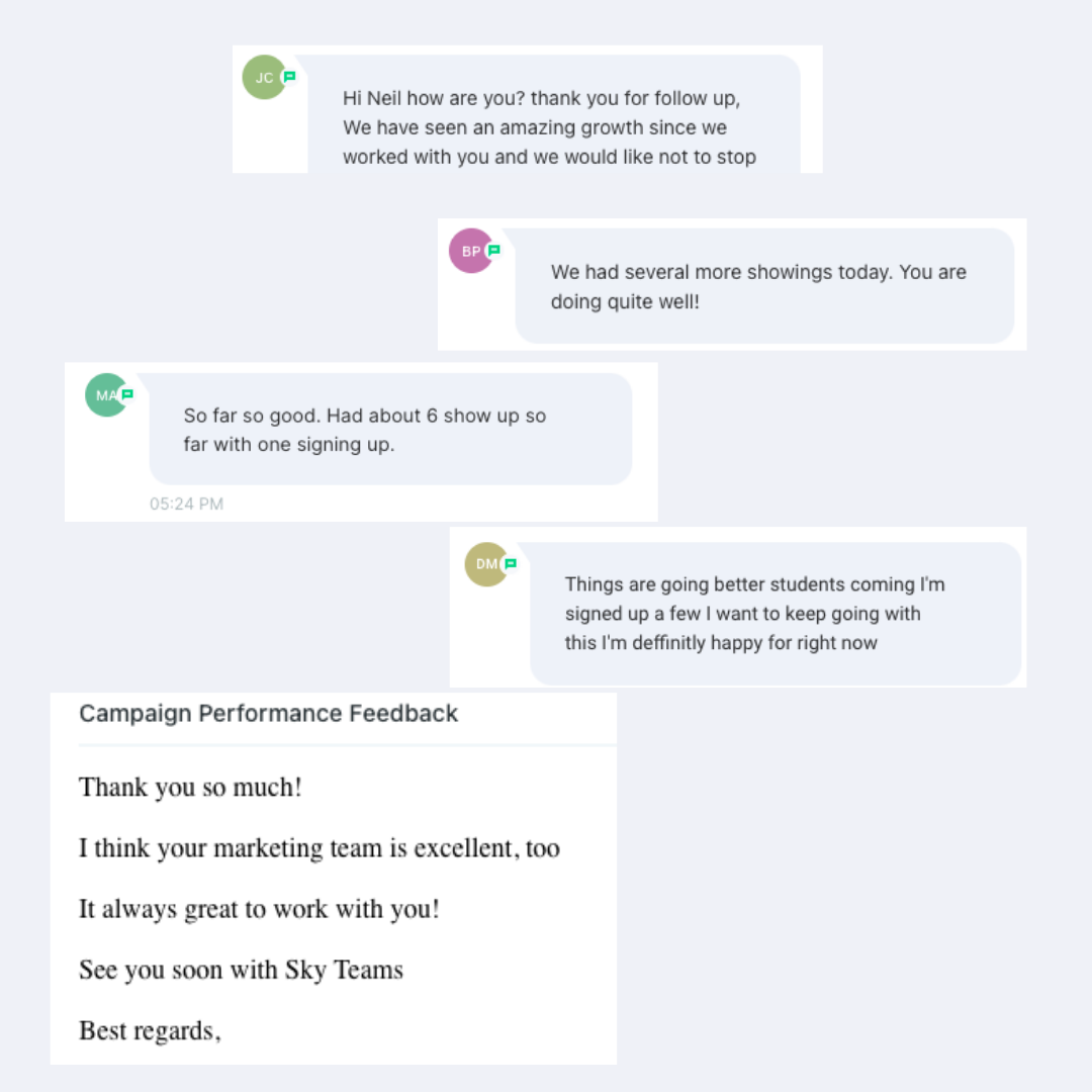 School owner testimonial