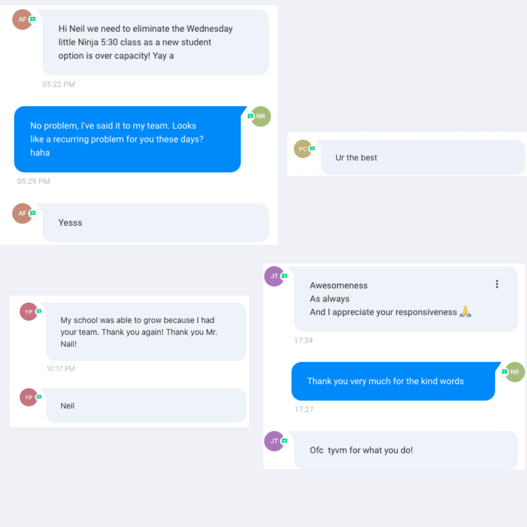 School owner testimonial